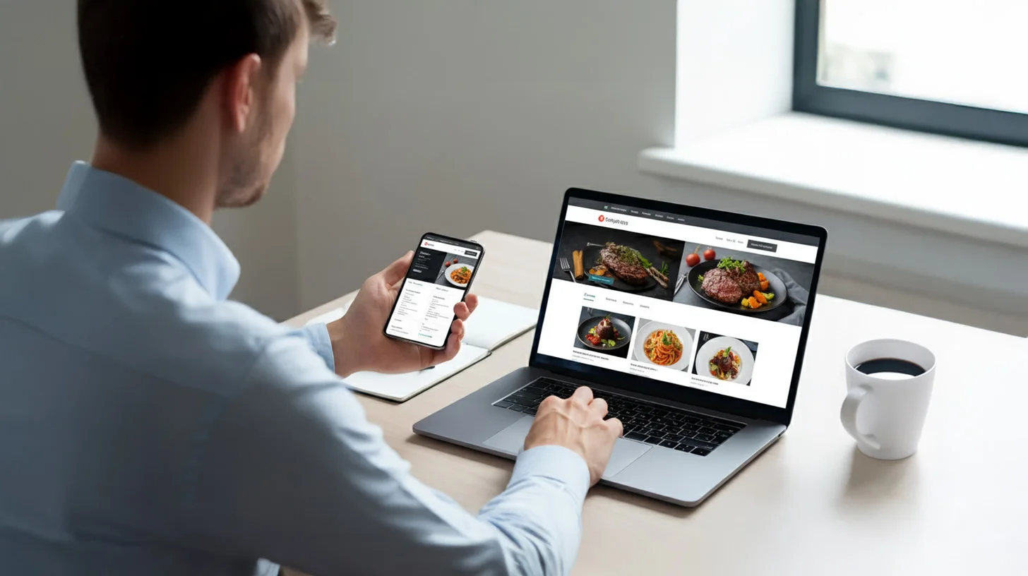 responsive phone and desktop
