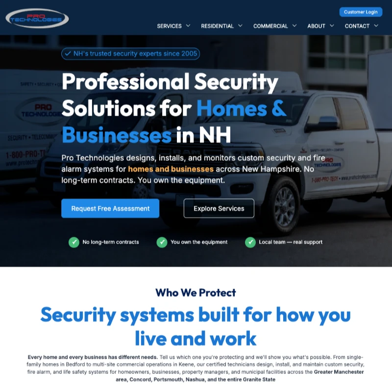 Protechnologies site