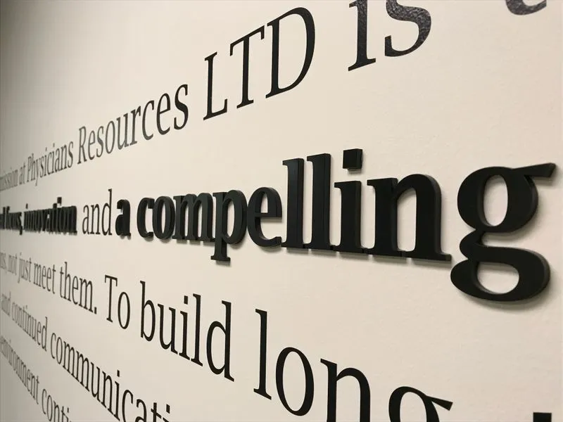 Reception - Healthcare Environment Branding | PLACES by Brandit