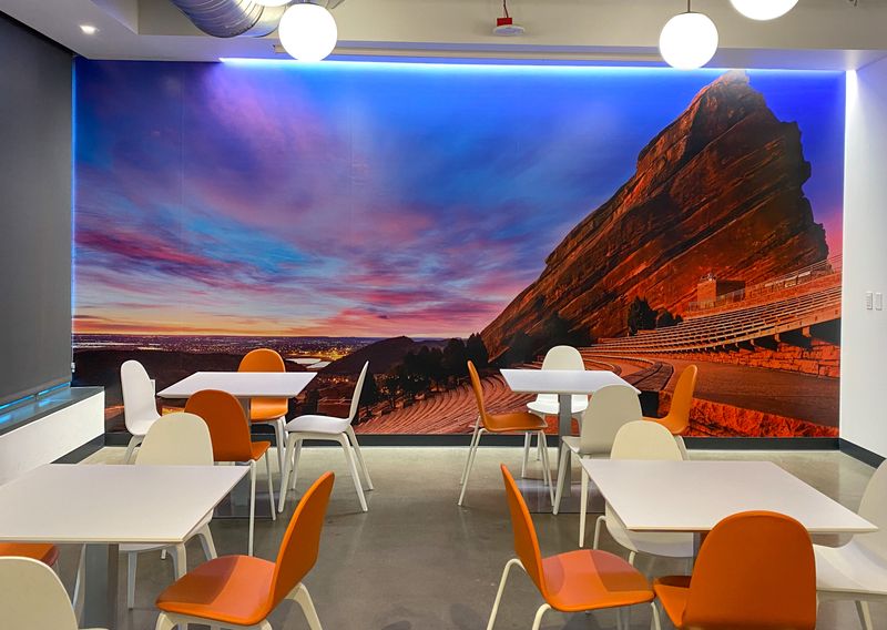 Autodesk Cafateria Branding | PLACES by Brandit