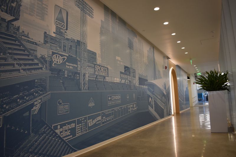 Boston Harbor Mural hallway | PLACES by Brandit
