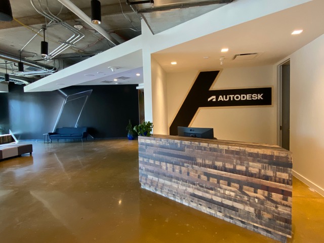 Autodesk Campus reception | PLACES by Brandit