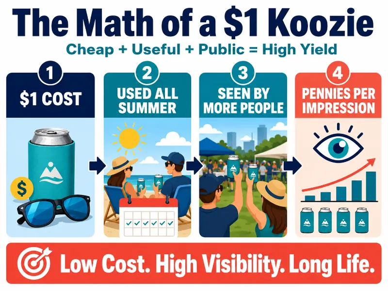 dollar Koozie math